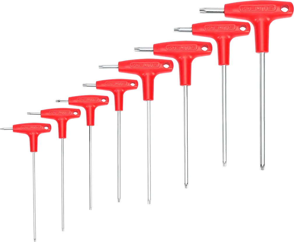 İzeltaş T Tipi Torx Allen Anahtar Takımı 8 Parça