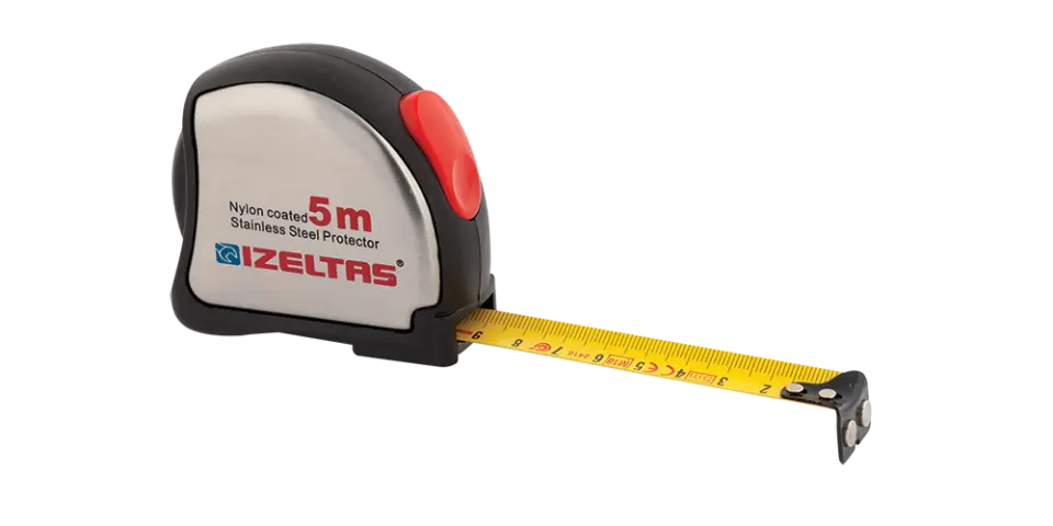 İzeltaş Krom Şerit Metre 5m