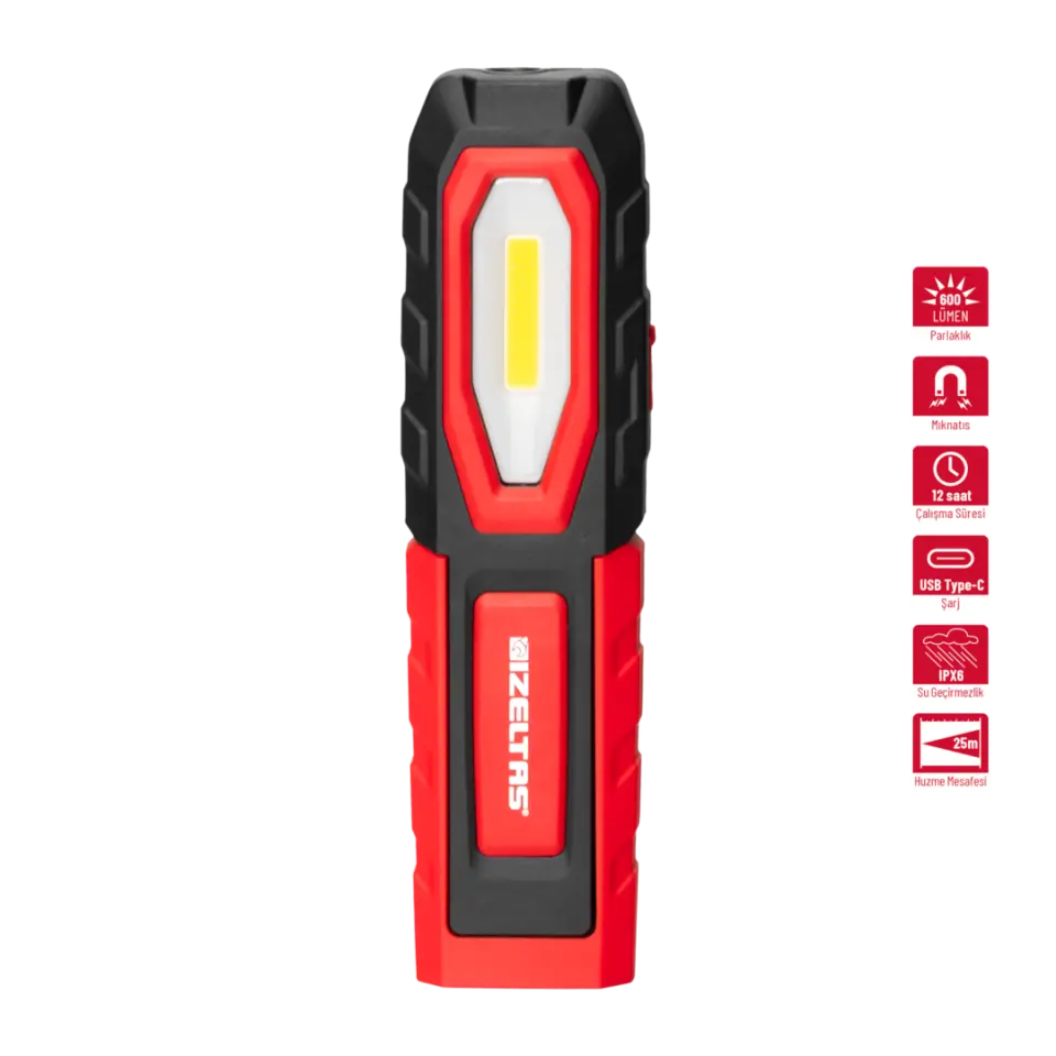 İzeltaş 600LM Cob Led Çalışma Lambası