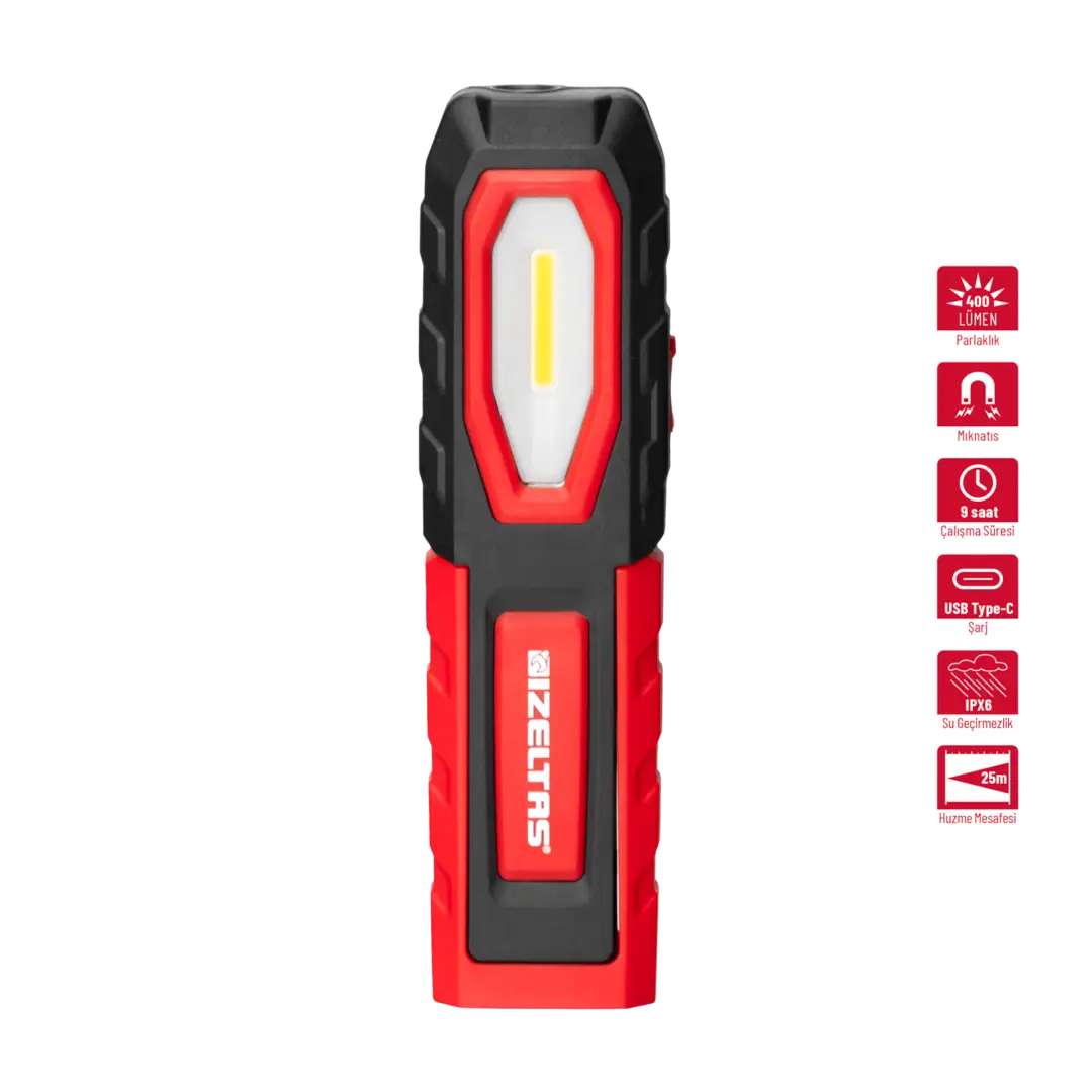 İzeltaş 400LM Cob Led Çalışma Lambası