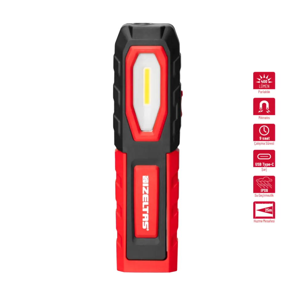 İzeltaş 400LM Cob Led Çalışma Lambası