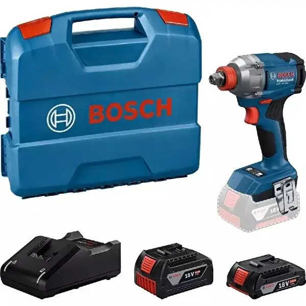 Bosch GDX 18V-285 2.0Ah. Çift Akülü Darbeli Somun Sıkma