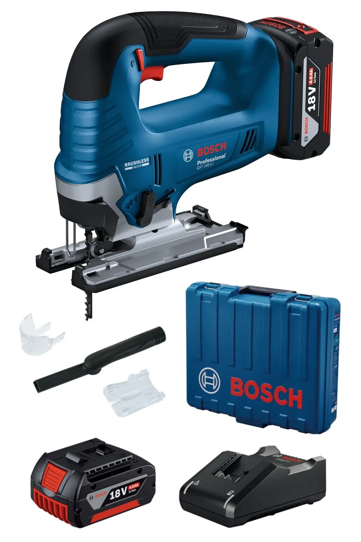 Bosch GST 185-LI Çift Akülü Dekupaj Testere