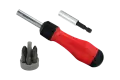 İzeltaş Cırcırlı Manyetik Bits Uç Tutucu Tornavida Seti (8 Parça)